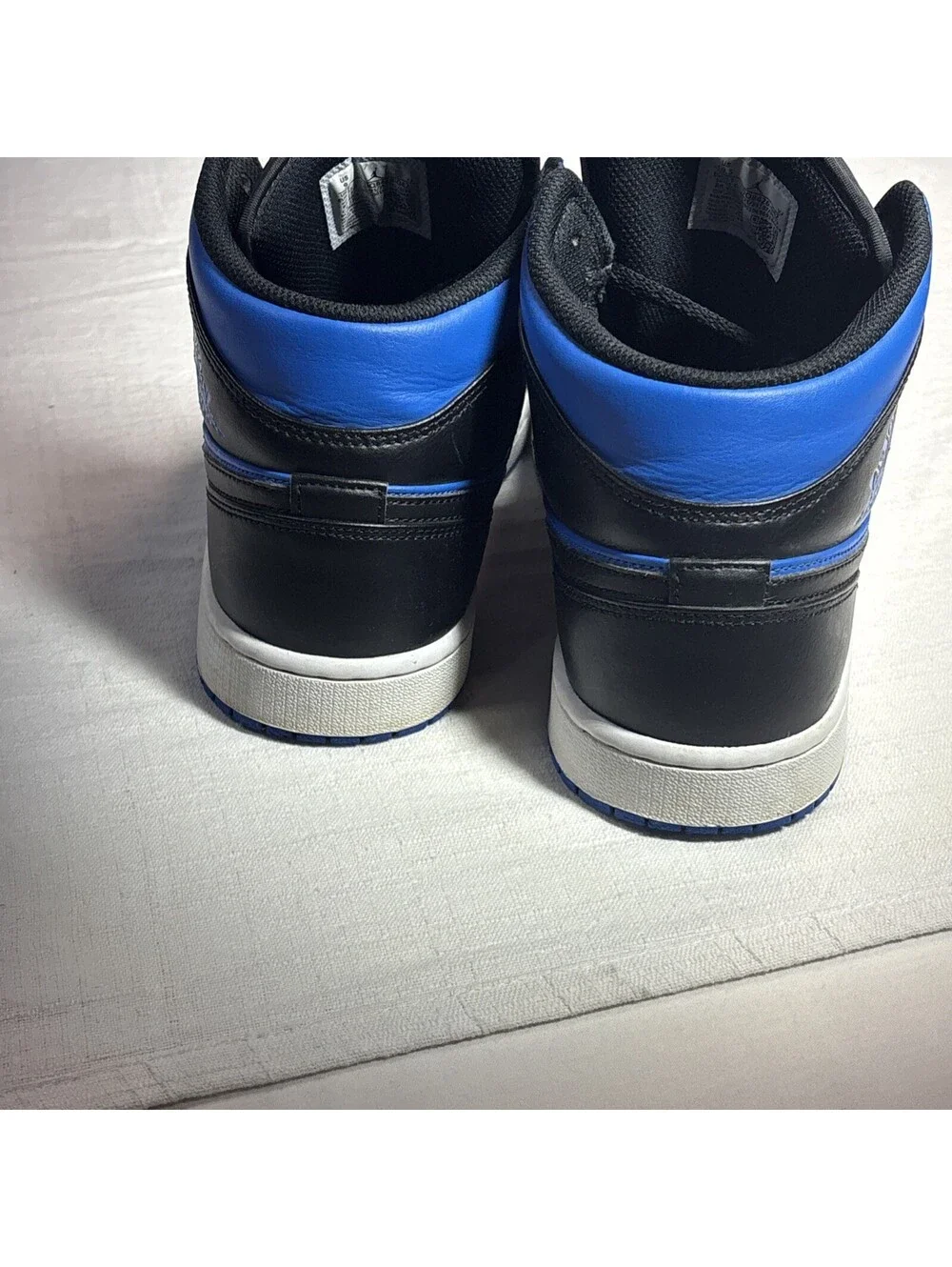 Nike Air Jordan 1 Mid Royal Blue Black/White Men's Size 9 DQ8426-042